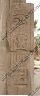 Photo Texture of Symbols Karnak 0112